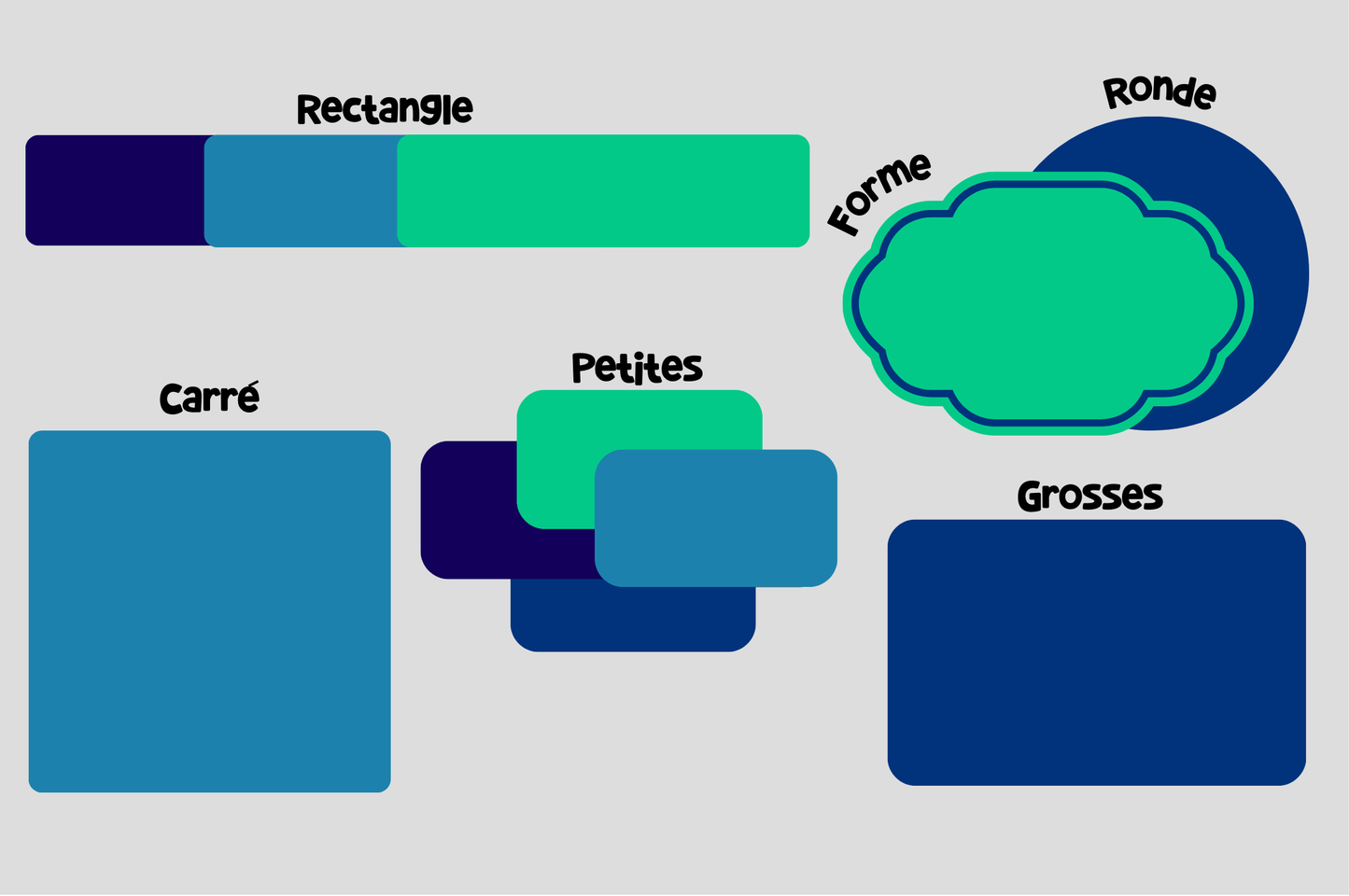 Couleurs unies! Ensemble complet